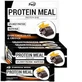 Pwd Protein Meal Ciocolată neagră & Naanja Barrita 35 G 12 Unids