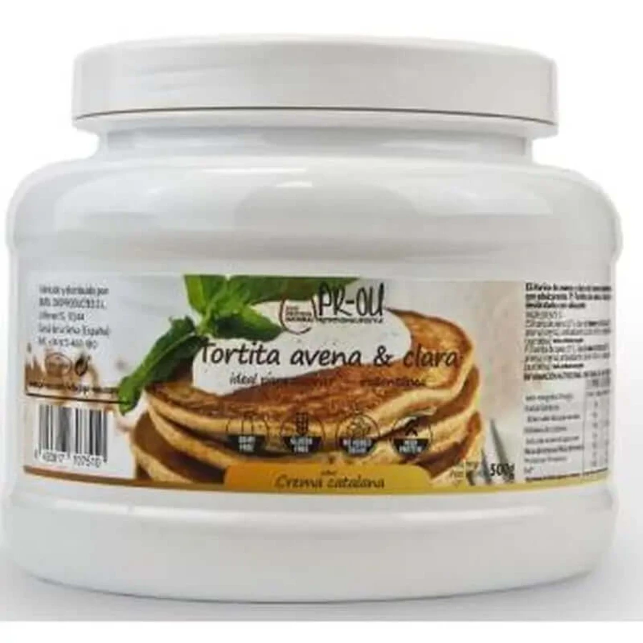 Pr-Ou Clear+Oatmeal Cream Flavored Pancake 500Gr. Sg.