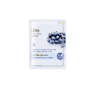 All Natural Sheet Mask Blueberry, 25 ml