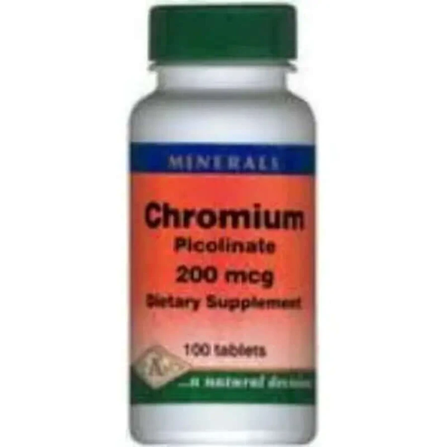 Nutri-Force Chroom Picolinaat 200Mcg. 100 tabletten
