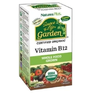 Natures Plus Garden Source Of Life Vitamine B12, 60 Capsules