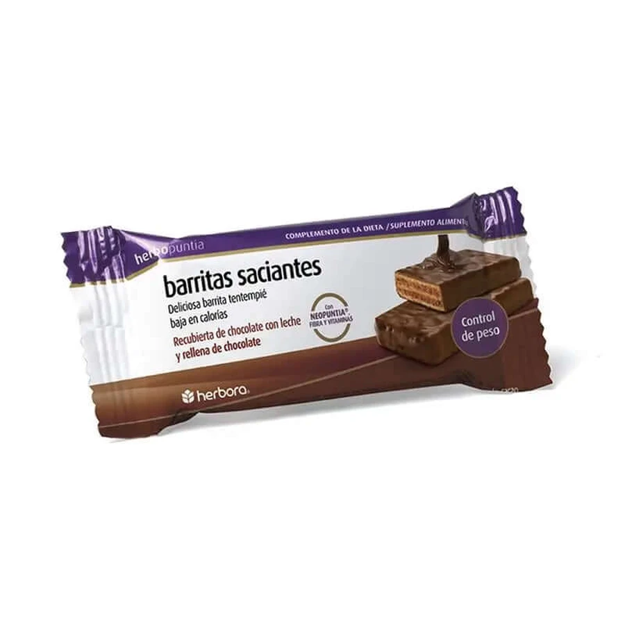 Herbora Saciante Chocolate-Yogurt Herbopuntia , 24 bars