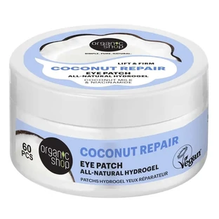 Organic Shop Fac Verstevigende Hydrogel Patches Voor Oogcontour "Coconut Repair" , 60 stuks.