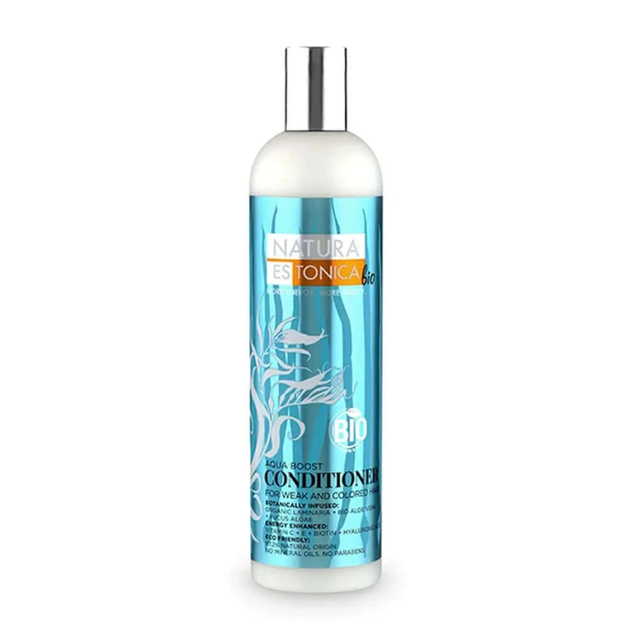Natura Estonica Pflegespülung für alle Haartypen Aqua Boost, 400 ml