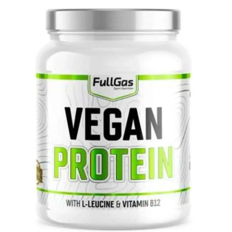 Fullgas Vegan Protein Flan Vanilla Caramel 500Gr
