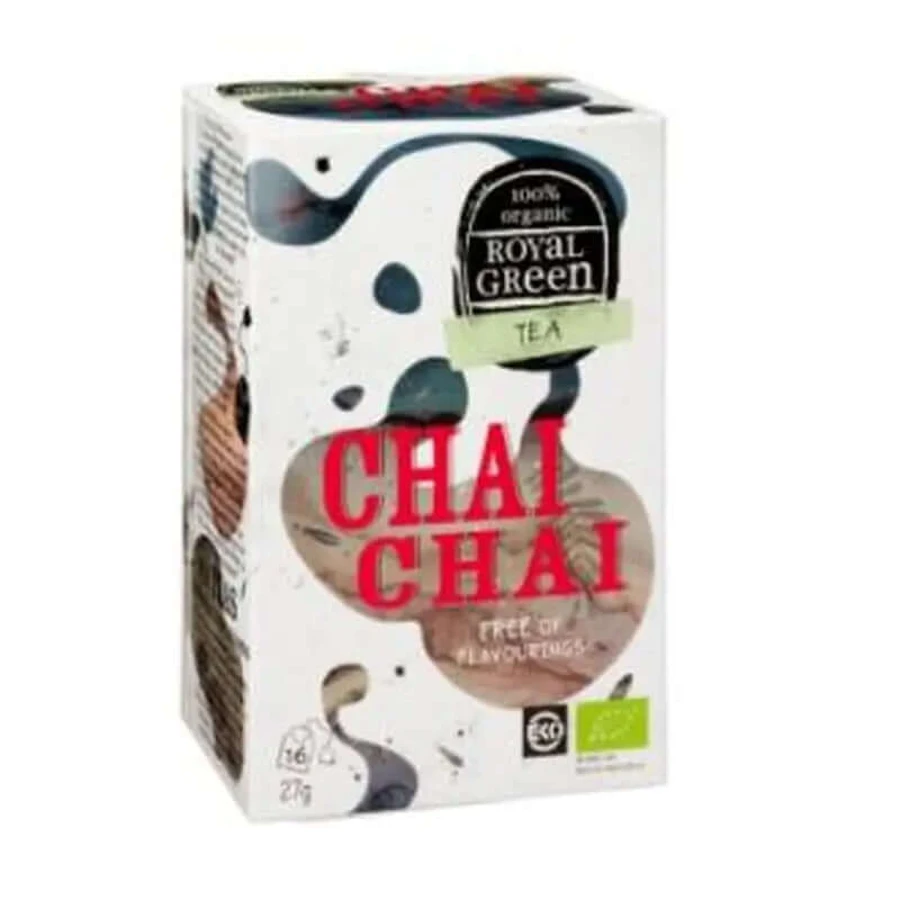 Royal Grüner Tee Chai Chai 16Infusionen. Bio**