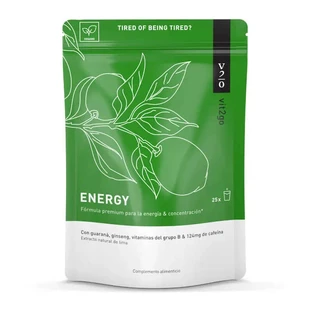 Vit2Go Energy Natürliche Ergänzung für Energie und Konzentration, 250 g