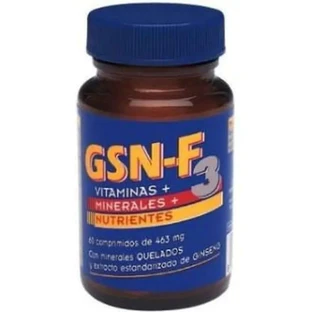 Gsn Gsn-F3 Vit. and Min. Nutrients 60 Tablets 660Mg