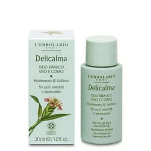 L'Erbolario Delicalma Biphasic Face & Body Oil 30Ml