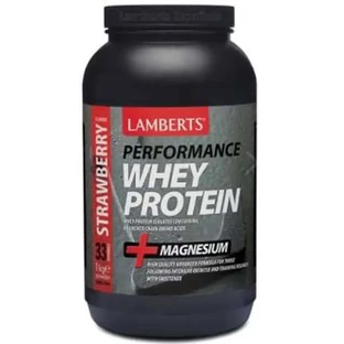 Lamberts Wei-eiwit Aardbei Smaak 1Kg