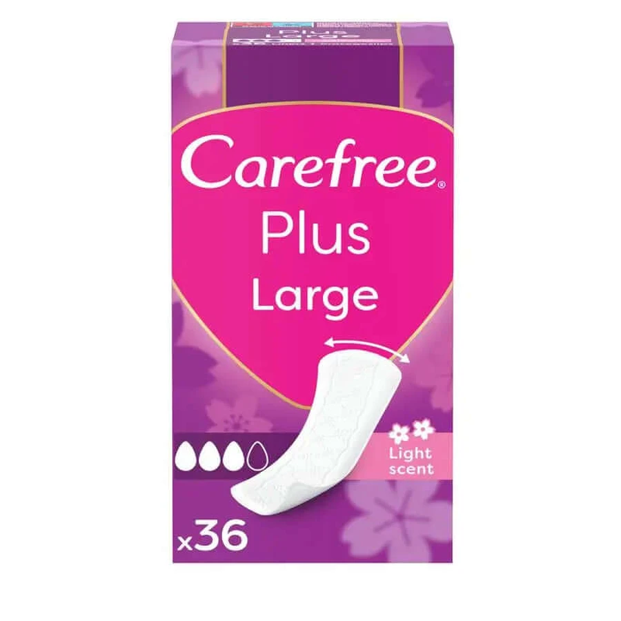 Carefree Plus Large Licht Geur 36 stuks.