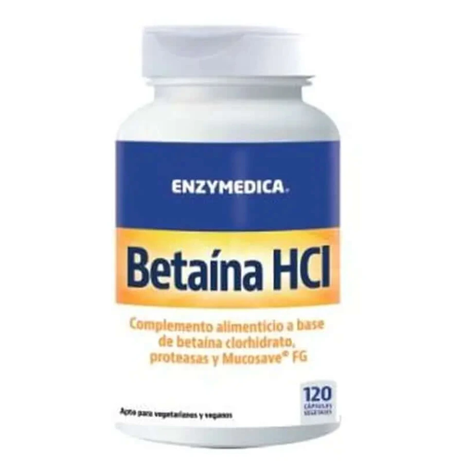 Enzymedica Betain Hcl 120Vcaps