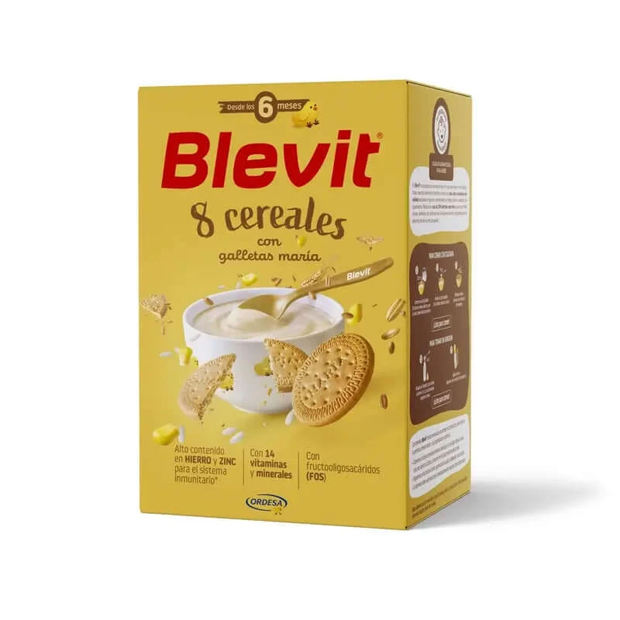 Blevit 8 Cereals Cookie, 500gr
