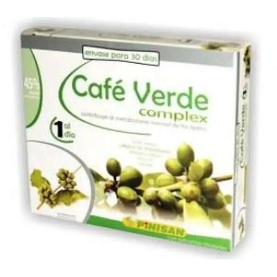 Pinisan Cafe Verde Complex 30 Cápsulas
