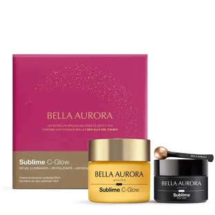 Bella Aurora Sublime Pack Anti-Aging Illuminator C-Glow + Eye Contour , 50 + 15 ml