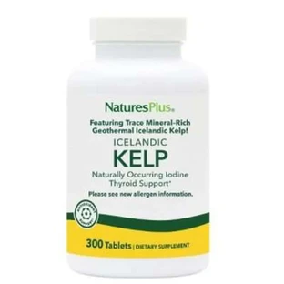 Natures Plus Kelp (jodium), 300 tabletten