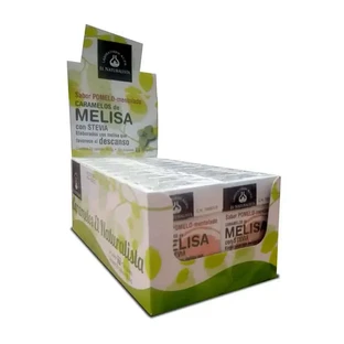 El Naturalista Citroenmelisse/Stevia Snoepjes, 20 Doosjes