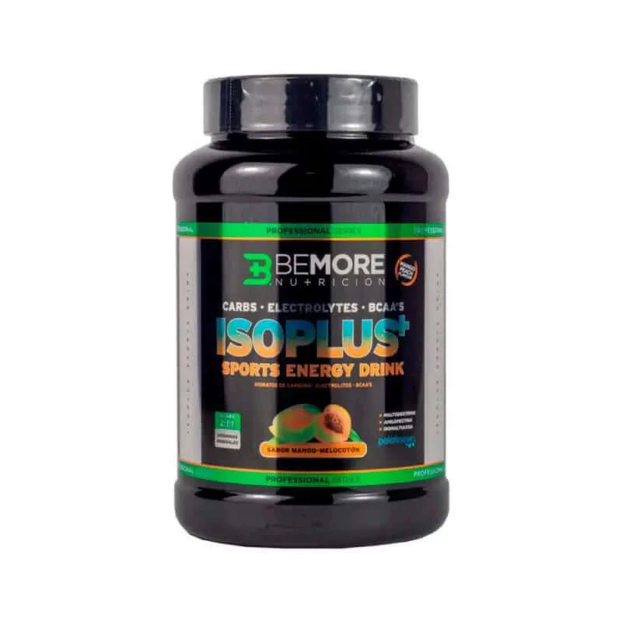 Bemore Nutrition Boisson énergétique et isotonique aromatisée à la mangue et à la pêche
