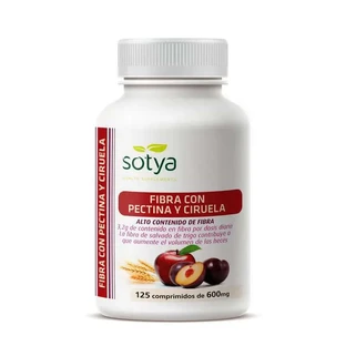 Sotya Fibra Ciruela Pectina, 125 Comprimidos