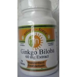 Nutri-Force Ginkgo Biloba 60Mg. 90 Capsules