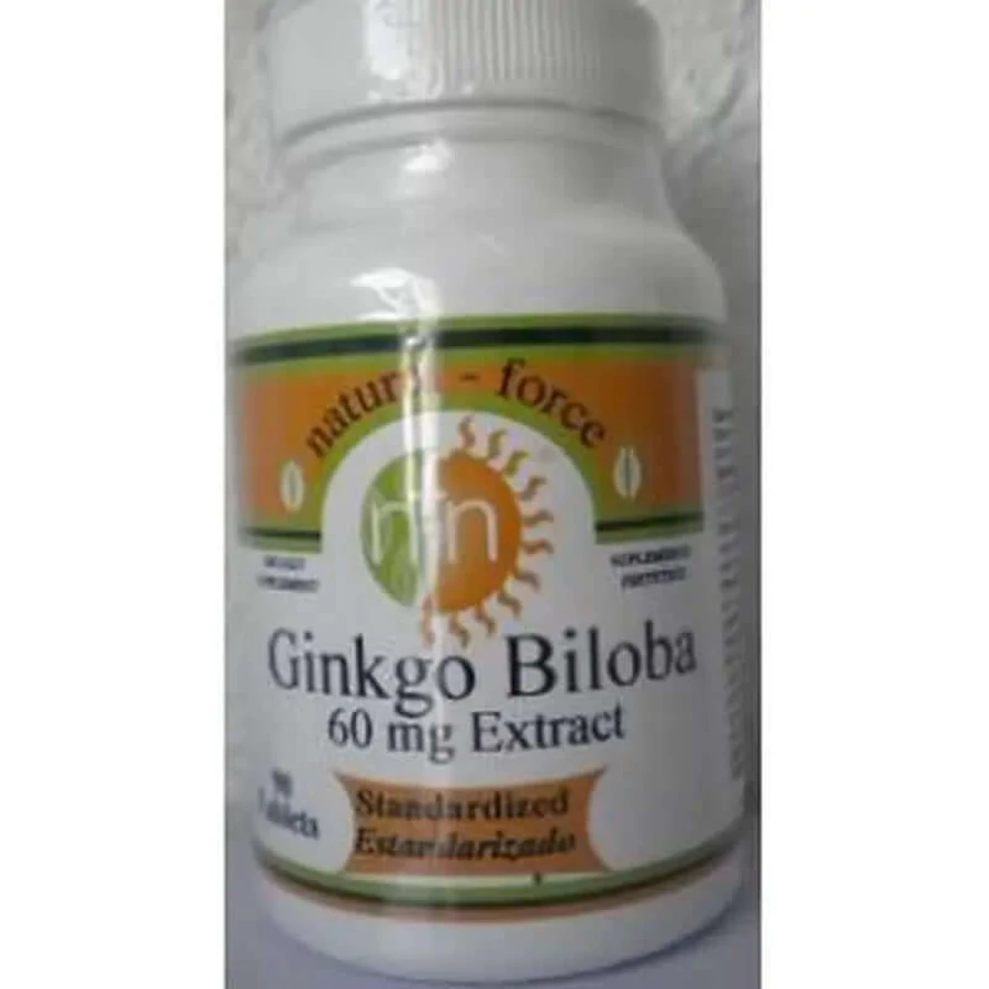 Nutri-Force Ginkgo Biloba 60Mg. 90 Capsules