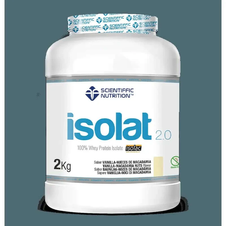Scientiffic Nutrition Isolat 2.0 Vanille-Macadamia-Nuss, 2000 Gramm