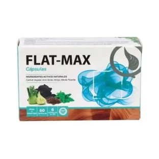 Hcf Flat-Max Vegetable Carbon 60 Capsules