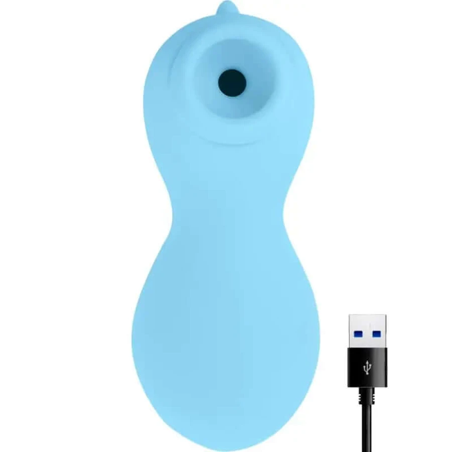 Ohmama Stimulateur à succion Stimulateur Dragon Waves Bleu