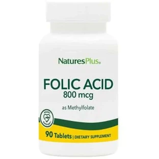 Natures Plus Folic Acid, 90 Tablets