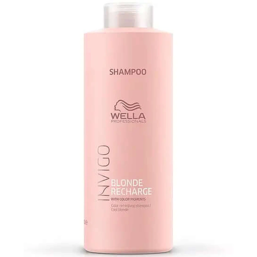 Wella Invigo Blonde Recharge Cool Blond Shampoo 1000 Ml