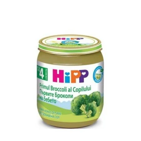Eerste broccoli +4 maanden, 125 g, Hipp