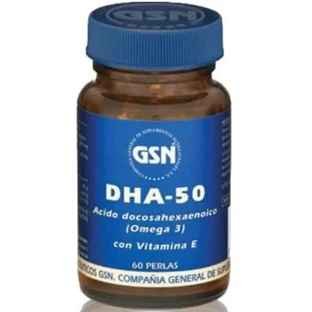 Gsn Dha 50 (Oméga 3 500Mg.) 60Pearls