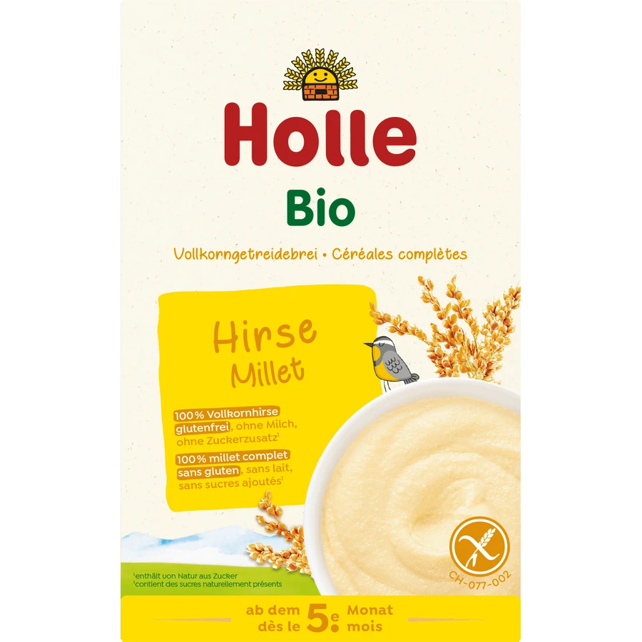 Holle Bio Whole Grain Millet Cereal, From 4 Months