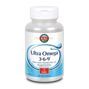 Kal Ultra Omega 3 6 9, 50 Perlen