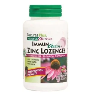 Natures Plus Immunactin Zinc Lozenges, 60 Tablets