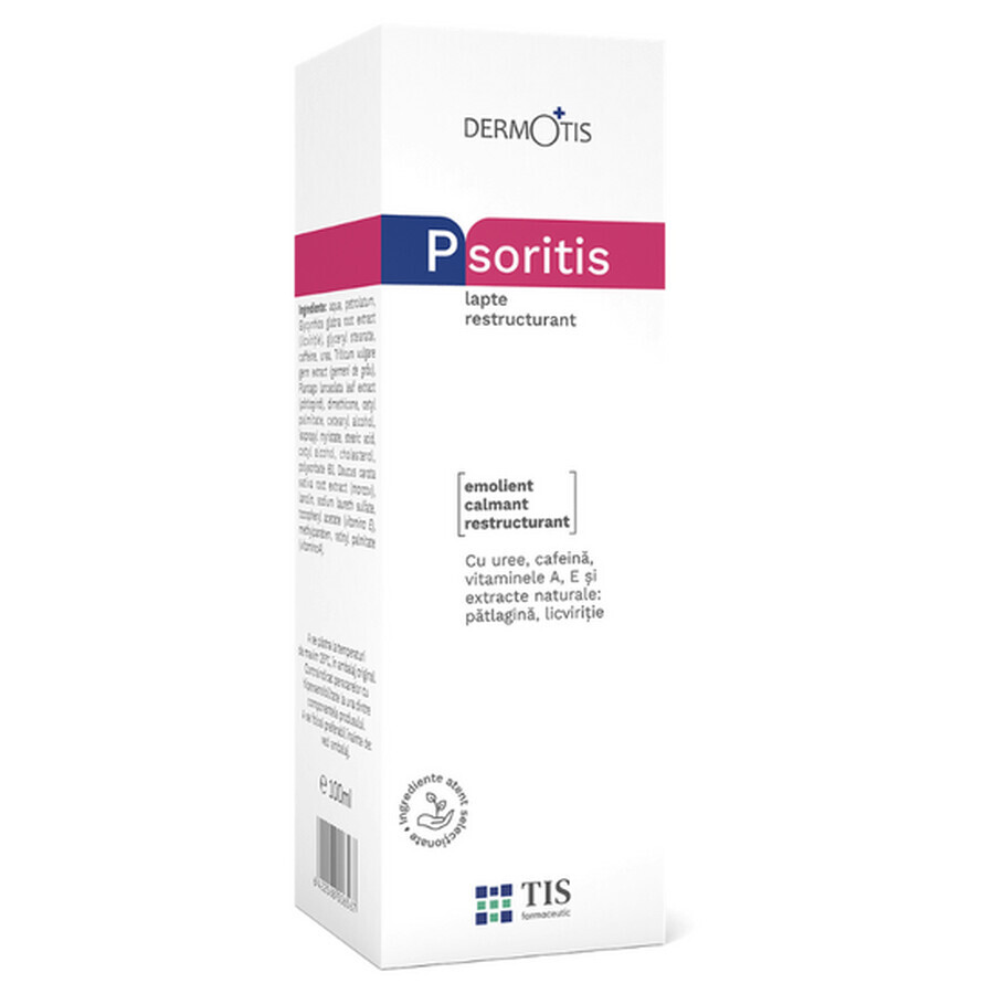 Psoriasis, Restructuring milk, 100 ml, Tis Farmaceutic