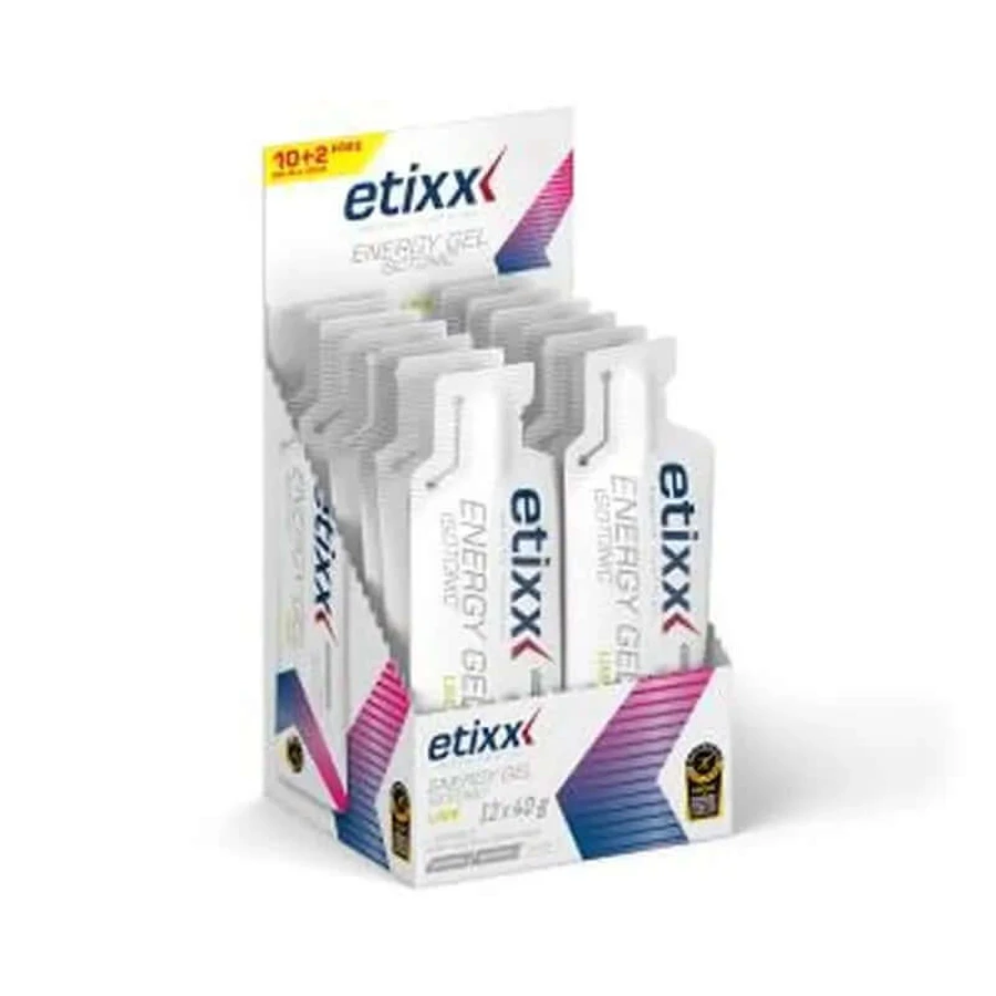 Etixx Isotonic Energy Gel Lime Flavor 12Ud