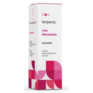 Terpenic Damast roos etherische olie 5Ml