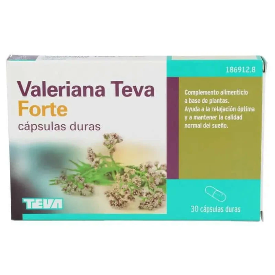 Teva Valeriana Forte 450mg, 30 Hartkapseln