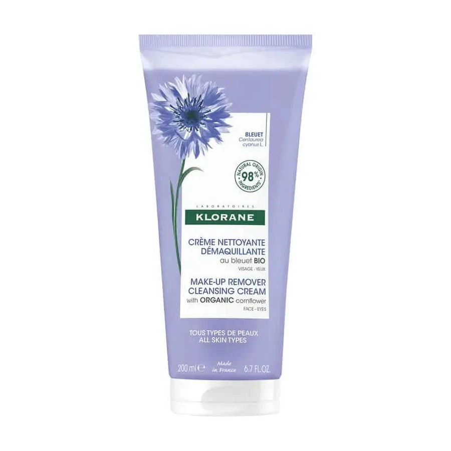 Klorane Crème Nettoyante Desmaq Bleuet Bio 200ml Kl