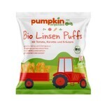 Natural organic lentil dumplings with tomatoes, carrots and herbs, 20g, Pumpkin Organics