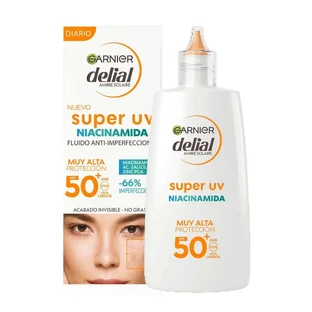 Garnier Delial Super Uv Niacinamide Fps50+ Anti-Imperfectie Dagelijkse Vloeibare Crème