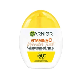 Garnier Uv Daily Protection Vitamin C Wonder Tint Spf50+, Light Tone , 40 ml