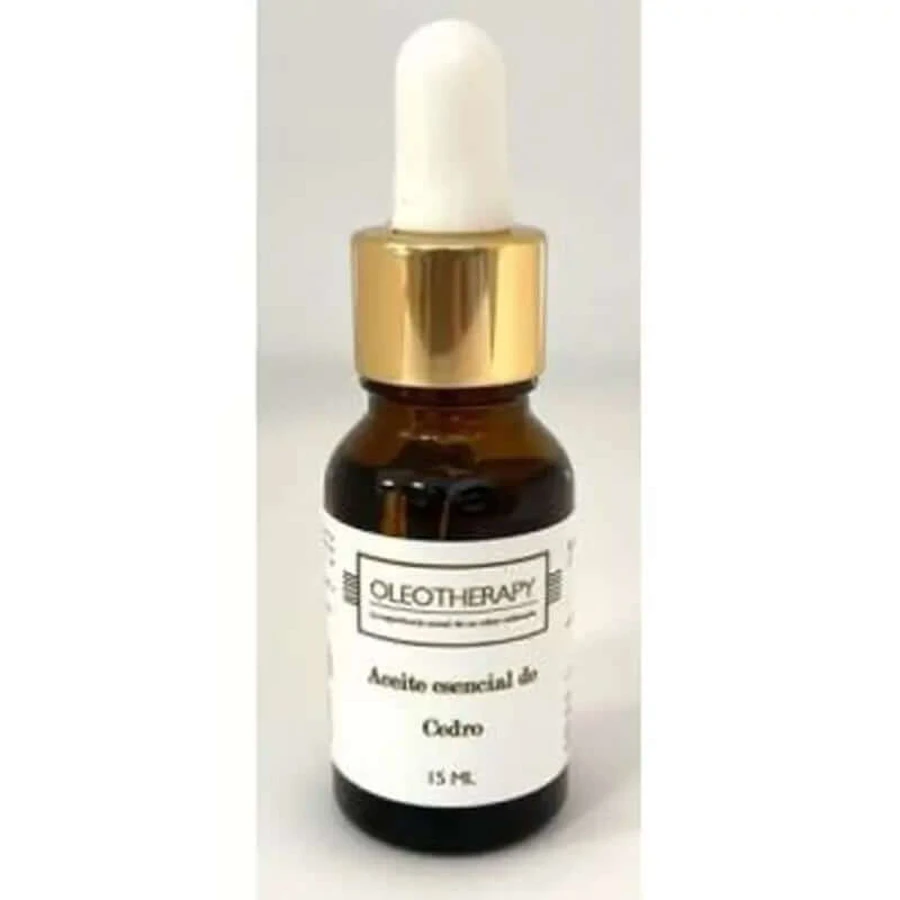Oleoterapia Olio essenziale di legno di cedro Eco 15Ml