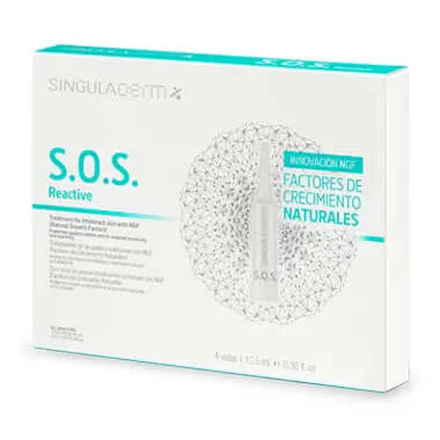 Singuladerm Sos Reactive 10.5 ml 4 flacons