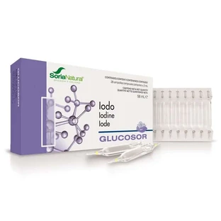 Soria Natuurlijk Glucosor Jodium , 28 flesjes van 2 ml