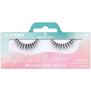 Essence Synthetische Nerzwimpern federleicht 3D 01, 1