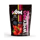 Kom Endurance Proteins Sports Nutrition, sacchetto di proteine del siero di latte 453 g al gusto di fragola