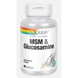 Solaray Msm And Glucosamine 90 Capsules
