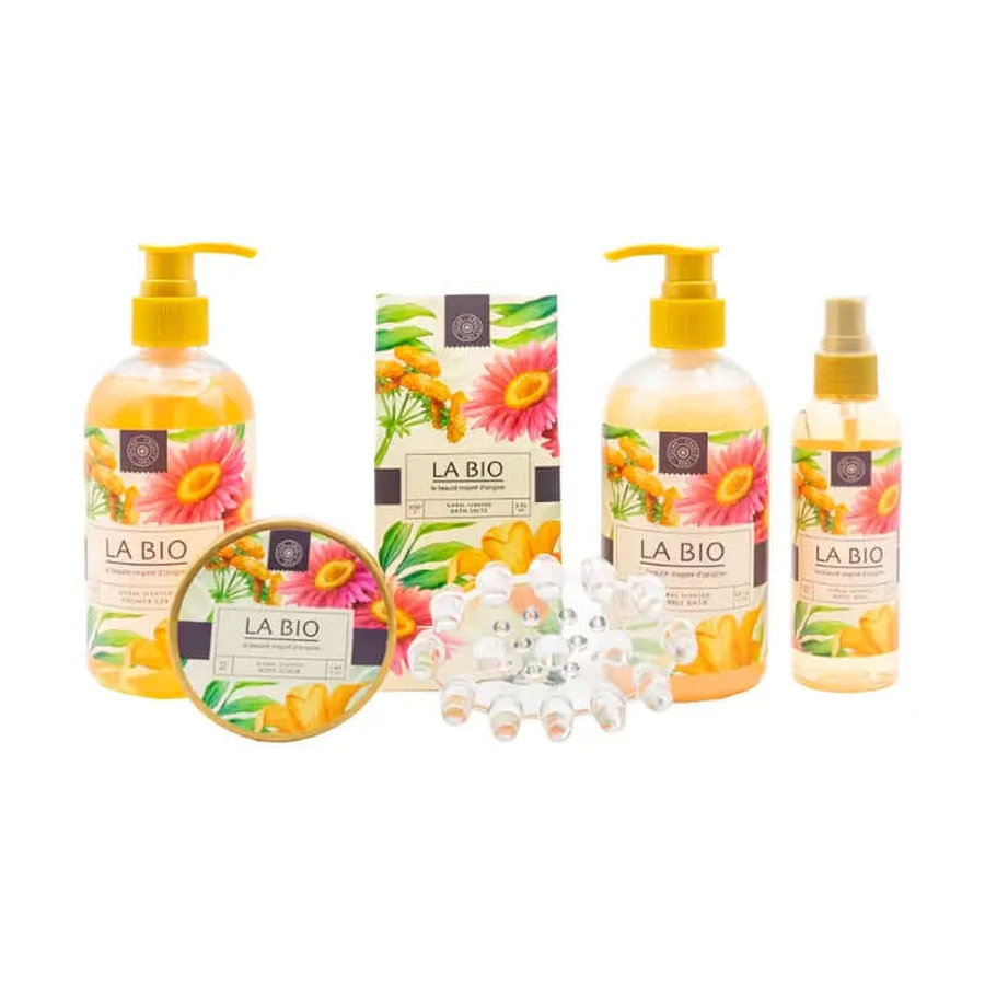 Panier en osier Becasan Lys et Freesia